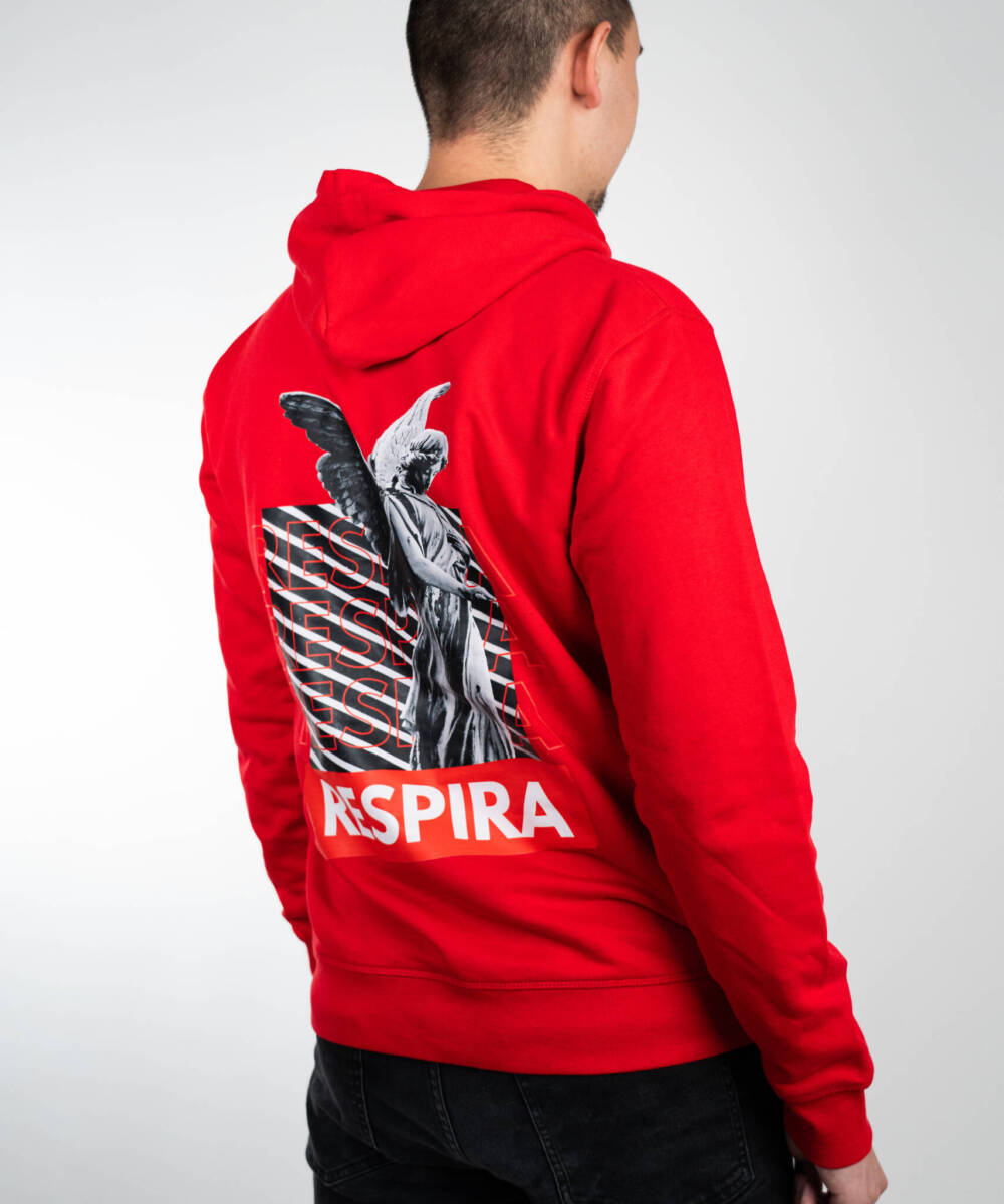 Red Hoodie Respira