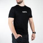 Hustle. Tee Medium Fit Black
